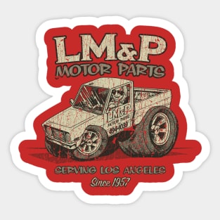 LM & P Motor Parts 1974 Sticker